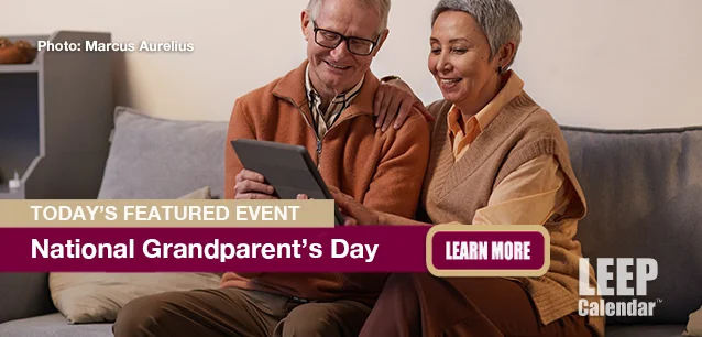 No Image found . This Image is about the event Grandparents Day, Ntl.: September 8. Click on the event name to see the event detail.